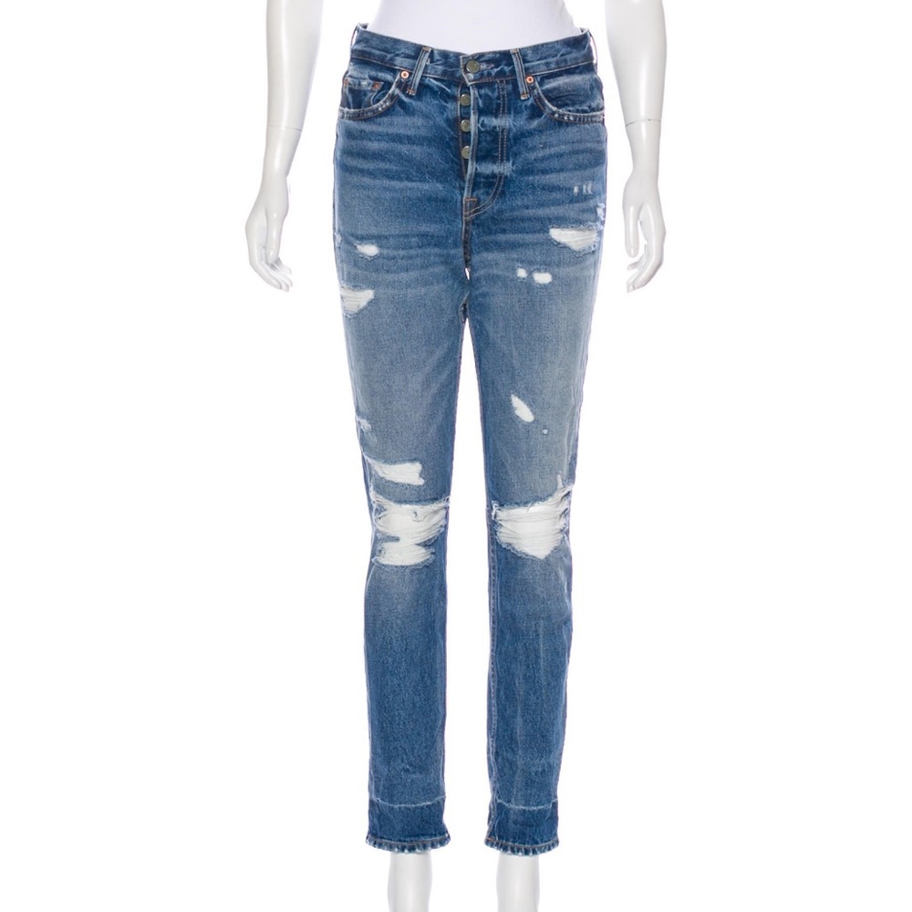 Light blue GRLFRND mid-rise skinny jeans sz 25